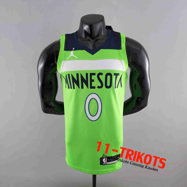 Minnesota Timberwolves NBA Trikots (RUSSELL #0) Grün Air Jordan