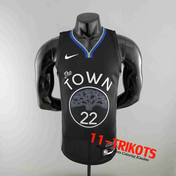 Golden State Warriors NBA Trikots (WIGGINS #22) 2020 Schwarz City Edition