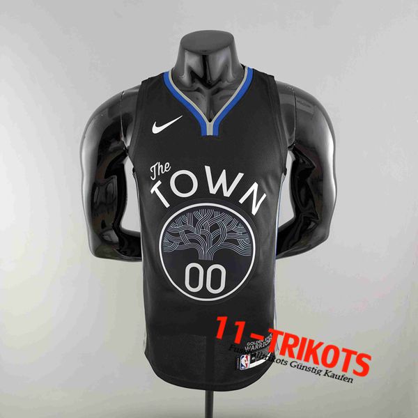 Golden State Warriors NBA Trikots (KUMINGA #00) 2020 Schwarz City Edition