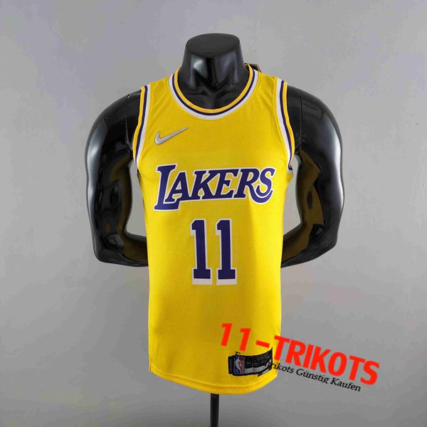 Los Angeles Lakers NBA Trikots (IRVING #11) Gelb 75th Anniversary