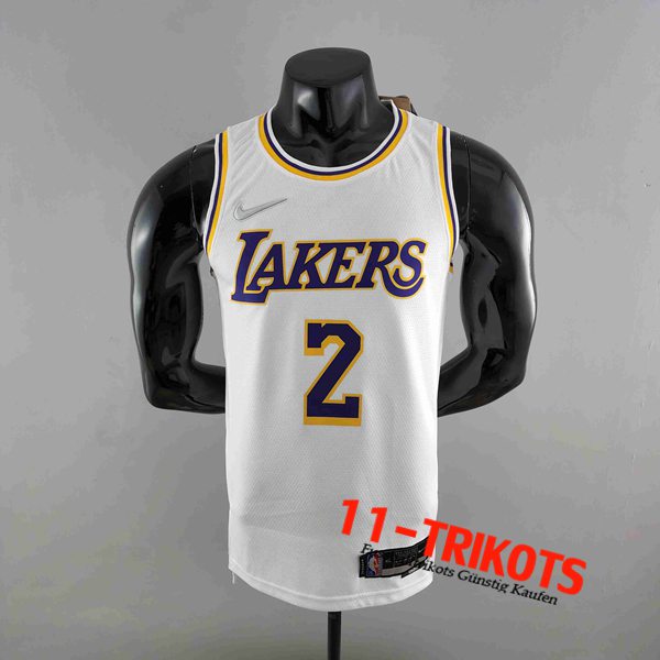 Los Angeles Lakers NBA Trikots (IRVING #2) Weiß 75th Anniversary