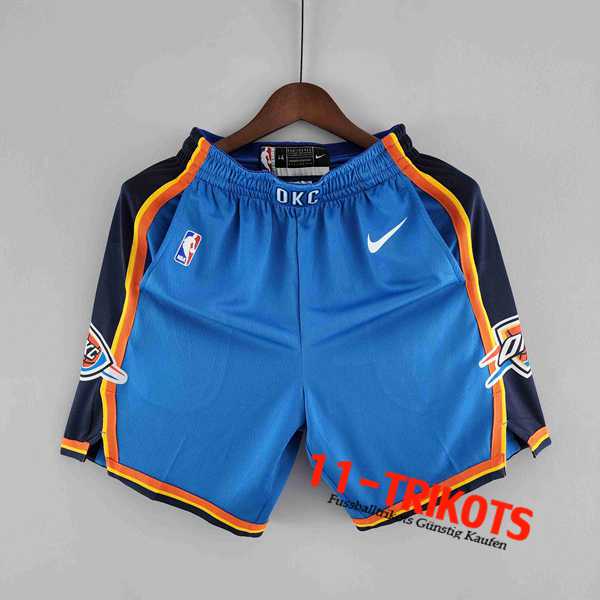 Oklahoma City Shorts NBA Thunder Blau