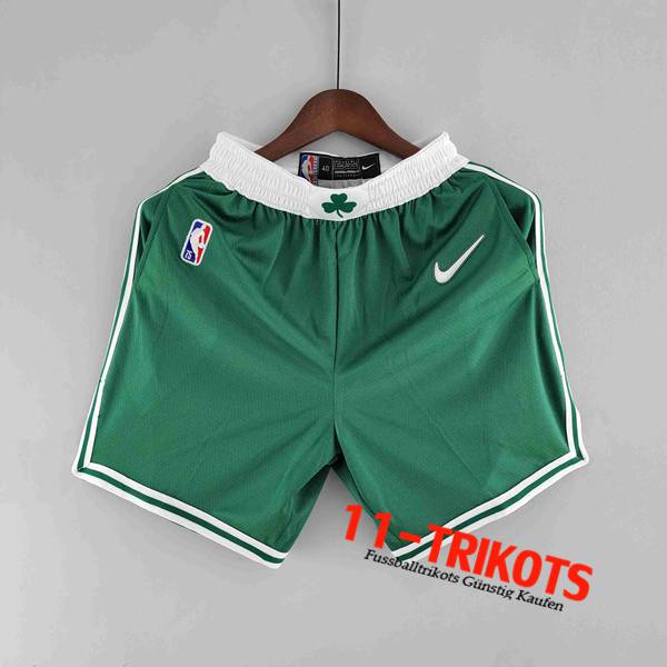 Boston Celtics Shorts NBA Grün