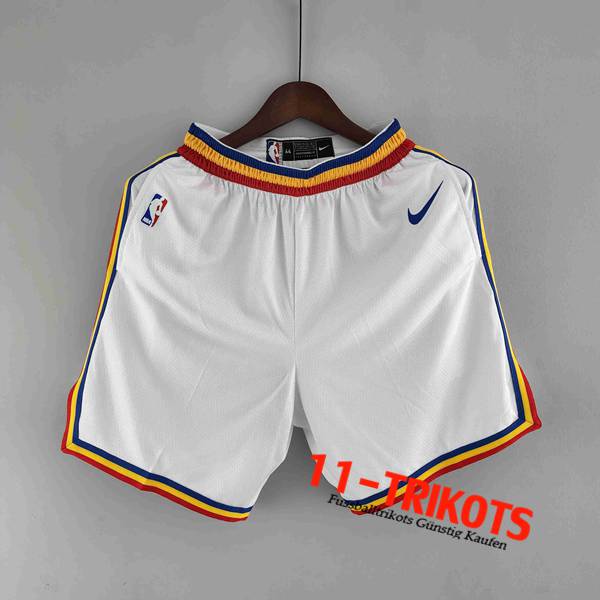 Golden State Warriors Shorts NBA Weiß