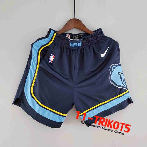 Memphis Grizzlies Shorts NBA Navy blau