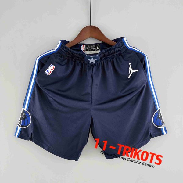 Dallas Mavericks Shorts NBA Blau Royal