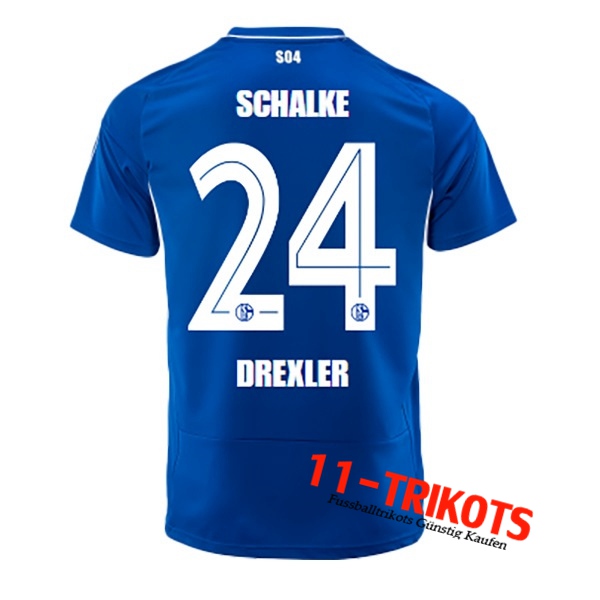 Schalke 04 (DREXLER #24) 2022/23 Heimtrikot