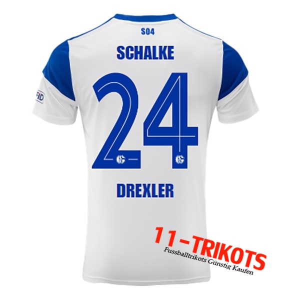 Schalke 04 (DREXLER #24) 2022/23 Auswärtstrikot