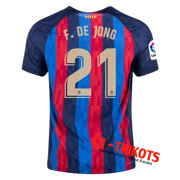 FC Barcelona (F.DE JONG #21) 2022/23 Heimtrikot