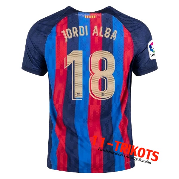 FC Barcelona (JORDI ALBA #18) 2022/23 Heimtrikot