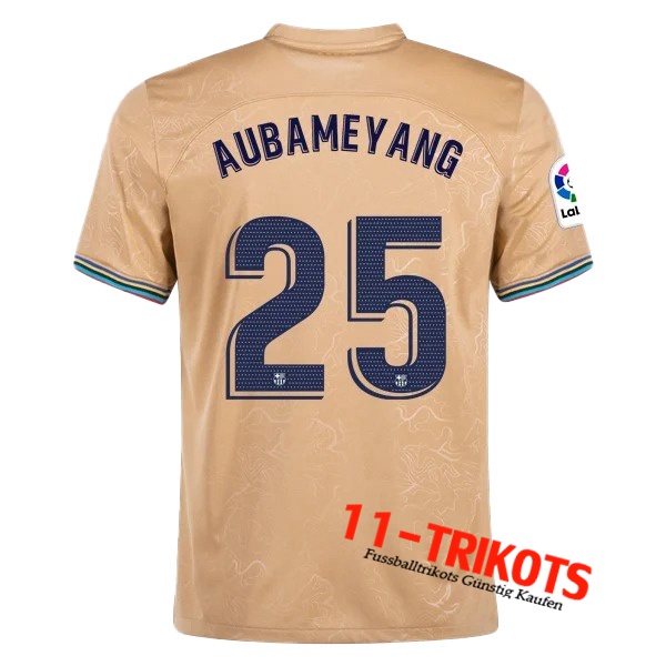 FC Barcelona (AUBAMEYANG #25) 2022/23 Auswärtstrikot