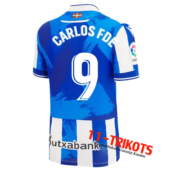 Real Sociedad (CARLOS FDEZ #9) 2022/23 Heimtrikot
