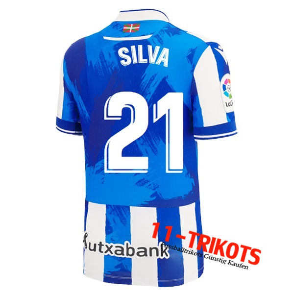 Real Sociedad (SILVA #21) 2022/23 Heimtrikot