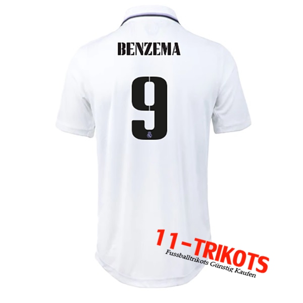 Real Madrid (BENZEMA #9) 2022/23 Heimtrikot