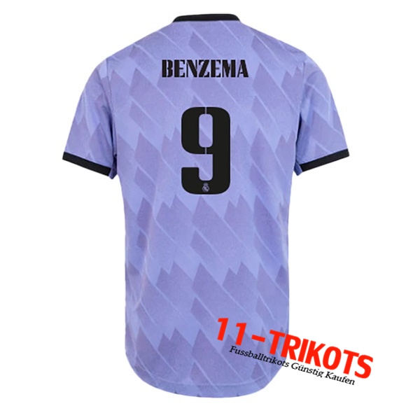 Real Madrid (BENZEMA #9) 2022/23 Auswärtstrikot