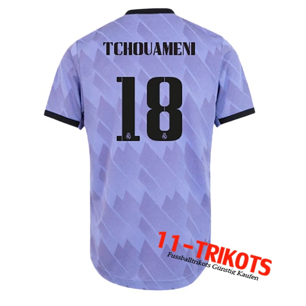 Real Madrid (TCHOUAMENI #18) 2022/23 Auswärtstrikot