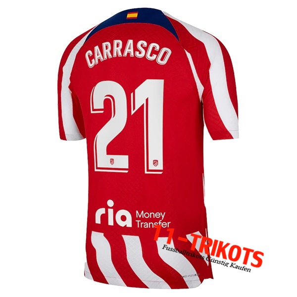 Atletico Madrid (CARRASCO #21) 2022/23 Heimtrikot