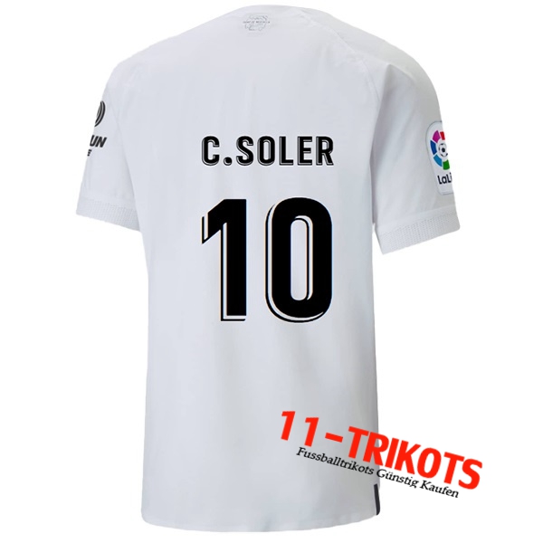 Valencia (C.SOLER #10) 2022/23 Heimtrikot