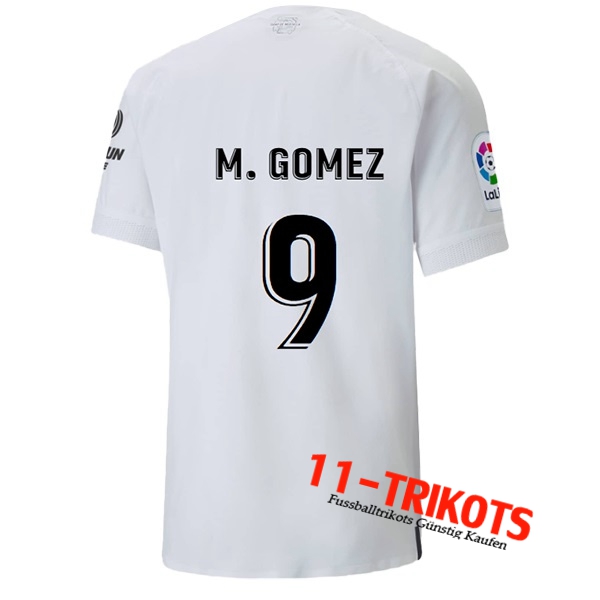 Valencia (M. GÓMEZ #9) 2022/23 Heimtrikot