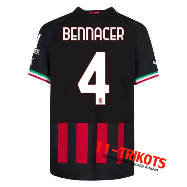 AC Milan (BENNACER #4) 2022/23 Heimtrikot