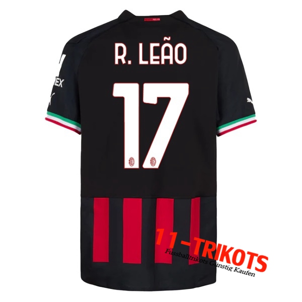 AC Milan (R. LEÃO #17) 2022/23 Heimtrikot