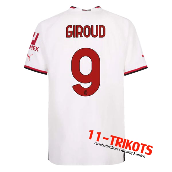 AC Milan (GIROUD #9) 2022/23 Auswärtstrikot