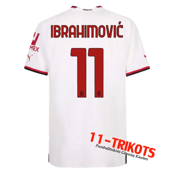 AC Milan (IBRAHIMOVIĆ #11) 2022/23 Auswärtstrikot
