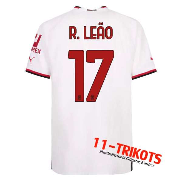 AC Milan (R. LEÃO #17) 2022/23 Auswärtstrikot