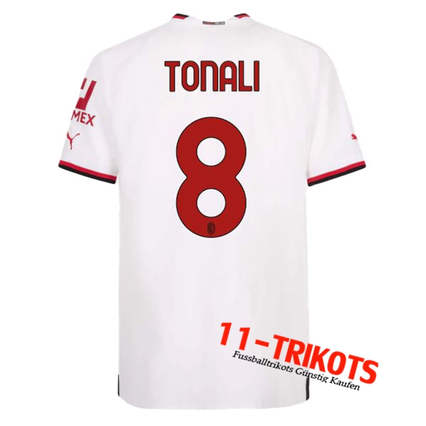 AC Milan (TONALI #8) 2022/23 Auswärtstrikot