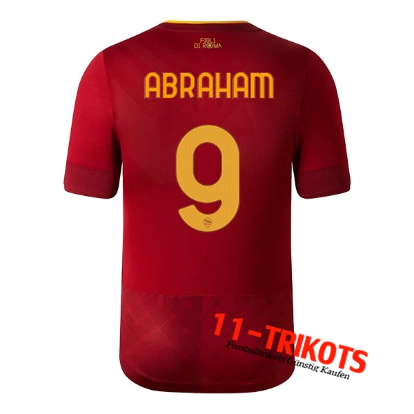 AS Rom (ABRAHAM #9) 2022/23 Heimtrikot