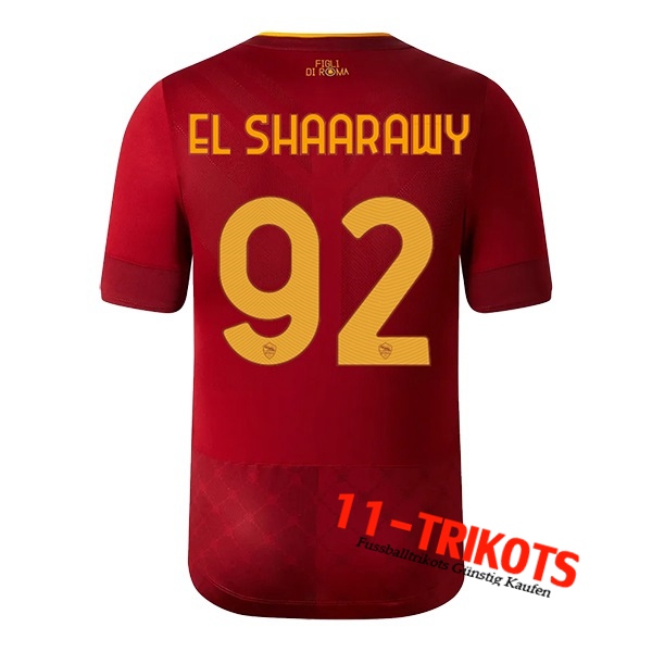 AS Rom (EL SHAARAWY #92) 2022/23 Heimtrikot