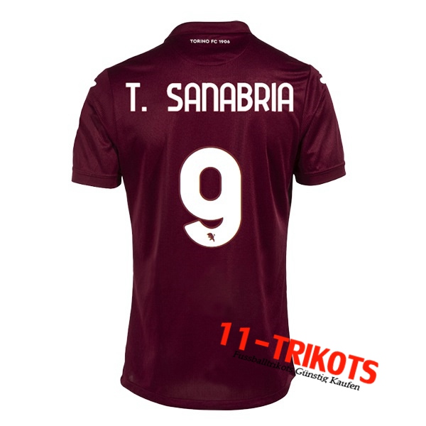 Torino (T. SANABRIA #9) 2022/23 Heimtrikot