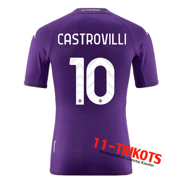 ACF Fiorentina (CASTROVILLI #10) 2022/23 Heimtrikot