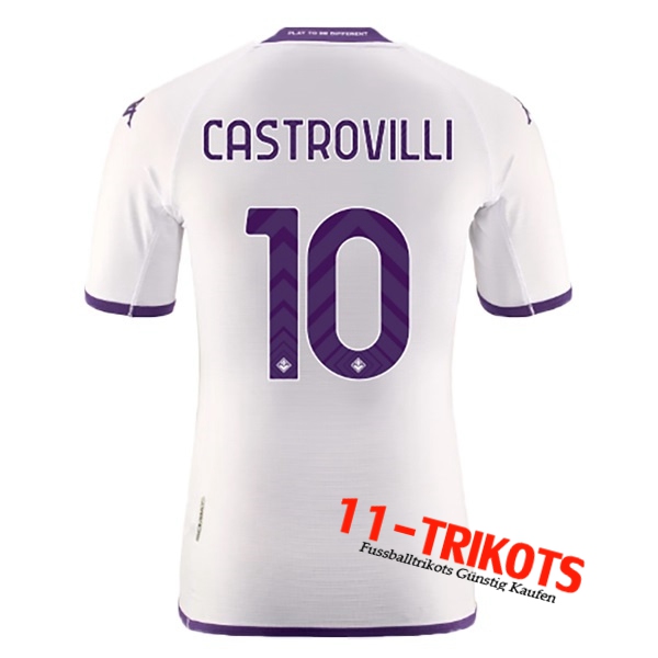 ACF Fiorentina (CASTROVILLI #10) 2022/23 Auswärtstrikot