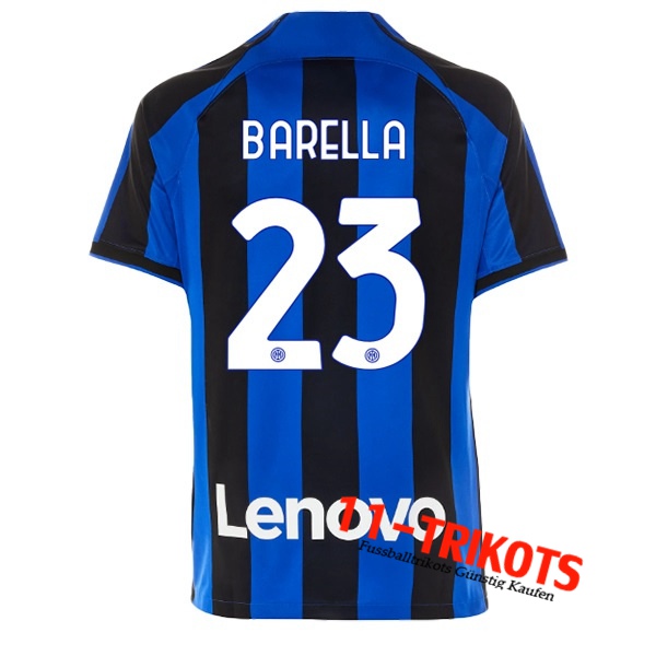 Inter Milan (BARELLA #23) 2022/23 Heimtrikot