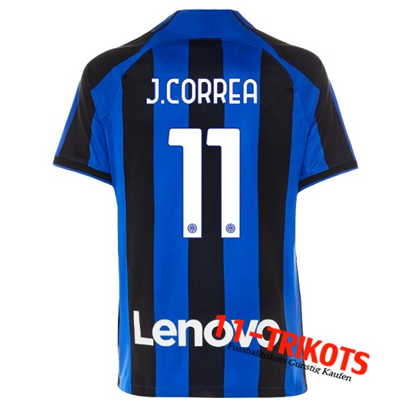 Inter Milan (J.CORREA #11) 2022/23 Heimtrikot