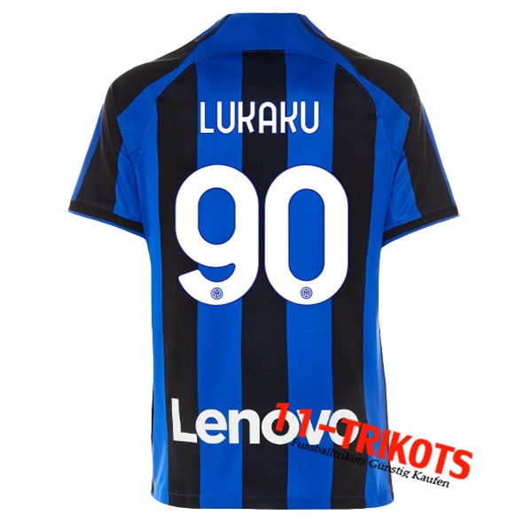 Inter Milan (LUKAKU #90) 2022/23 Heimtrikot