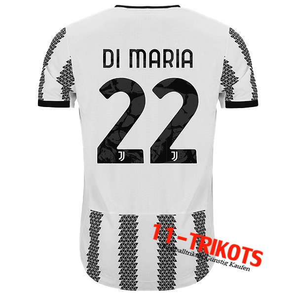 Juventus (DI MARIA #22) 2022/23 Heimtrikot
