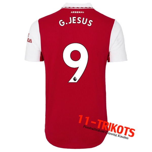 Arsenal (G.JESUS #9) 2022/23 Heimtrikot