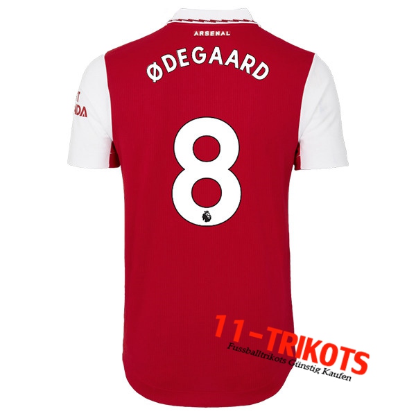 Arsenal (ODEGAARD #8) 2022/23 Heimtrikot