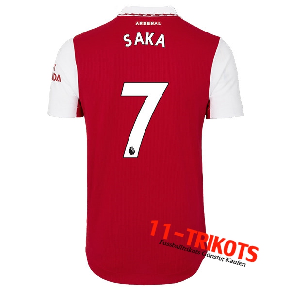 Arsenal (SAKA #7) 2022/23 Heimtrikot