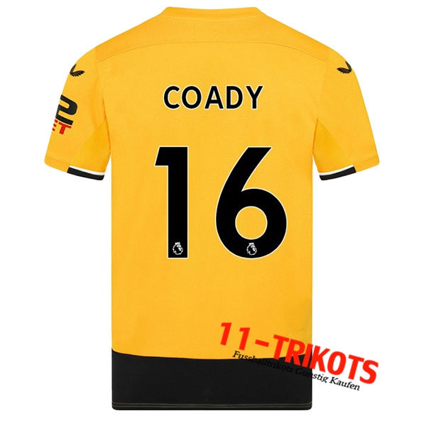 Wolves (COADY #16) 2022/23 Heimtrikot