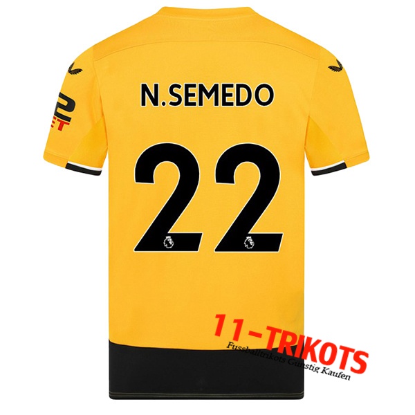Wolves (N.SEMEDO #22) 2022/23 Heimtrikot