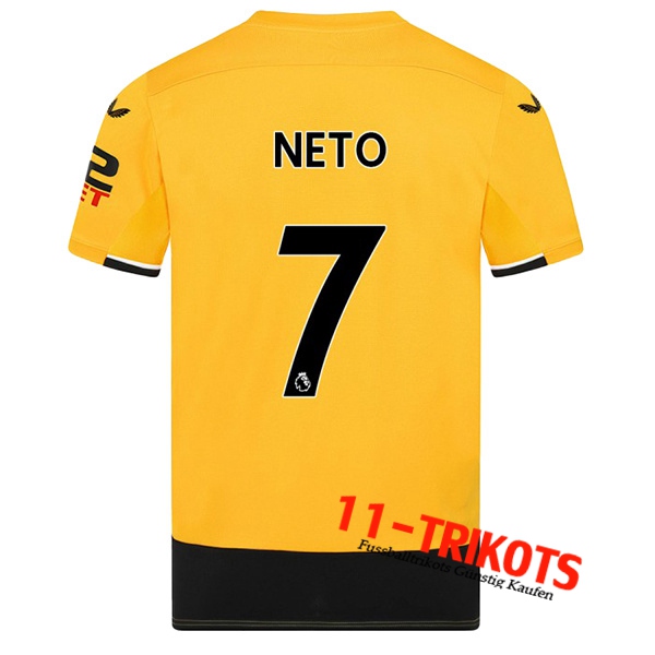 Wolves (NETO #7) 2022/23 Heimtrikot