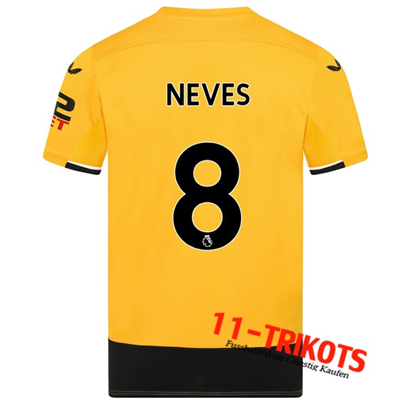 Wolves (NEVES #8) 2022/23 Heimtrikot