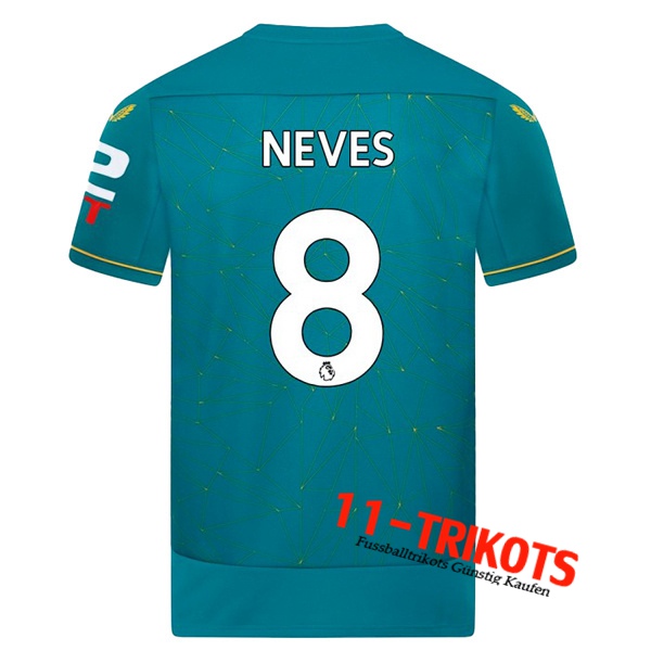 Wolves (NEVES #8) 2022/23 Auswärtstrikot