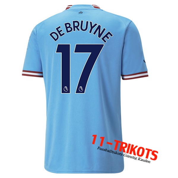 Manchester City (DE BRUYNE #17) 2022/23 Heimtrikot