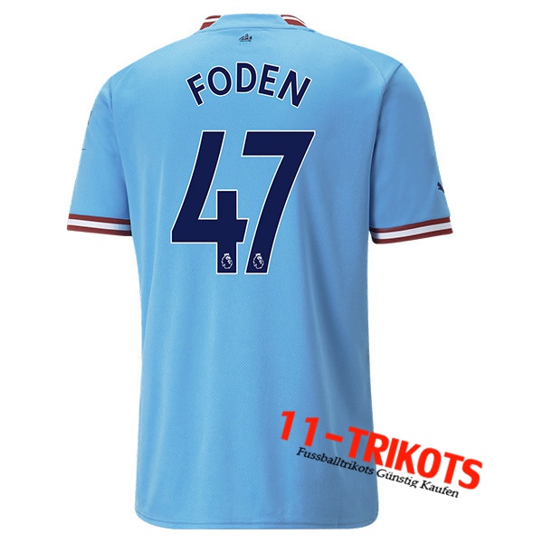 Manchester City (FODEN #47) 2022/23 Heimtrikot