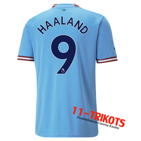 Manchester City (HAALAND #9) 2022/23 Heimtrikot