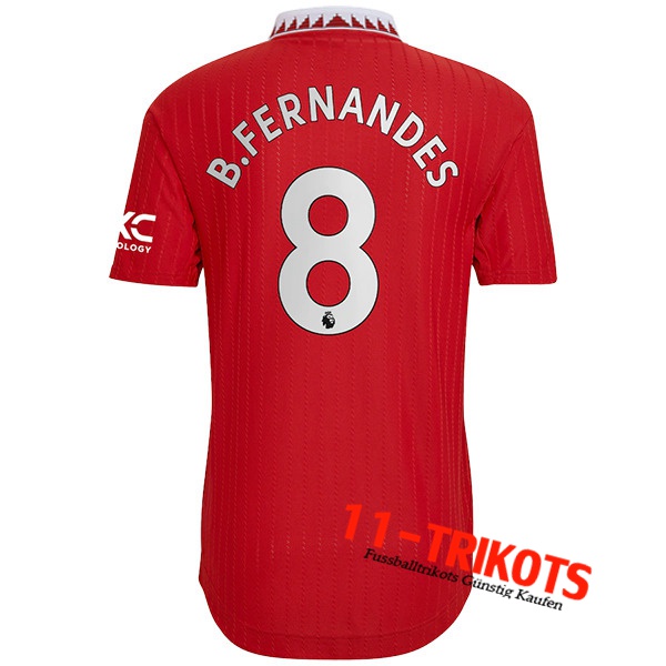 Manchester United (B. FERNANDES #8) 2022/23 Heimtrikot